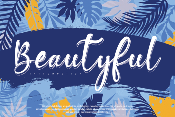 Beautyful: A Font for Elegant Branding