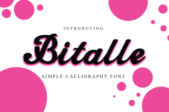 Bittale: A Handwritten Font for Creative Makers