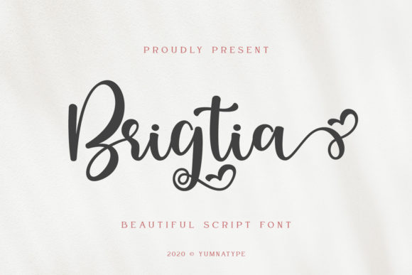 Brigtia: A Script Font for Elegant Design