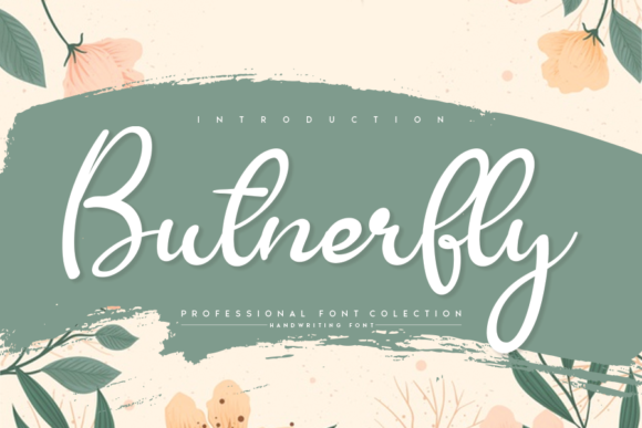 Butnerfly Font: Elegant Script for Web Design