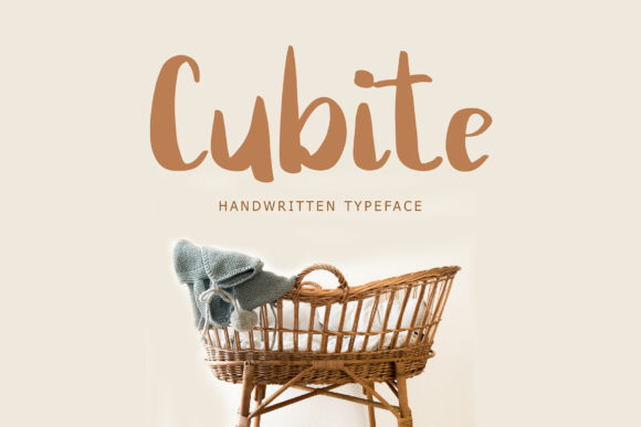 Cubite: A Handwritten Font for Web Design
