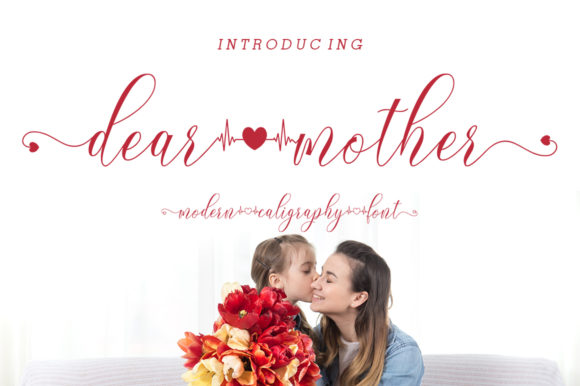 Dear Mother Font: Elegant Script for Digital Marketing