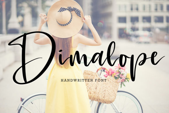Dimalope: A Script Font for Modern Marketing