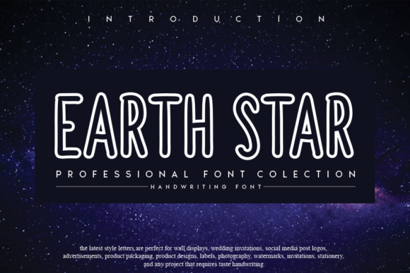 Earthstar: A Magical Handwritten Font
