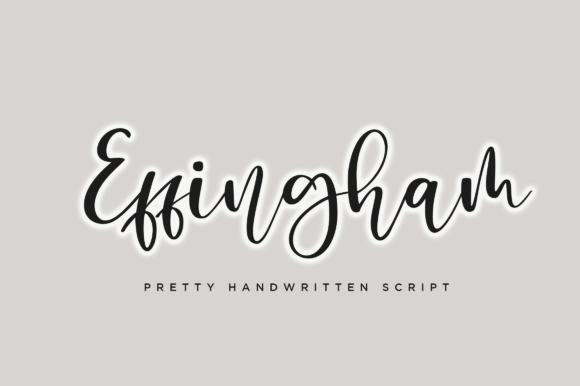 Effingham: A Font for Elegance and Clarity