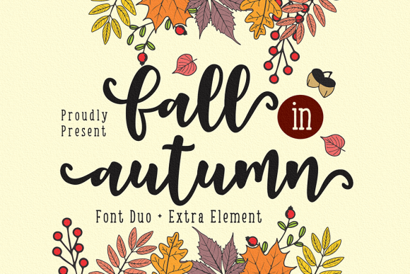 Fall in Autumn Font Review