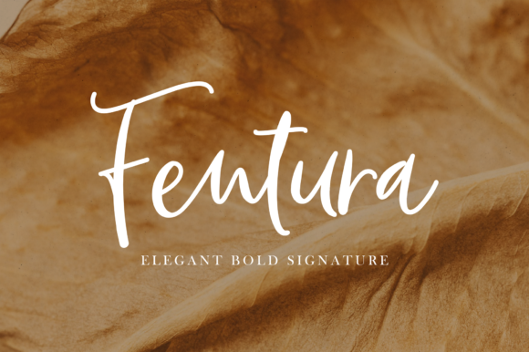Fentura: A Classy Handwritten Font
