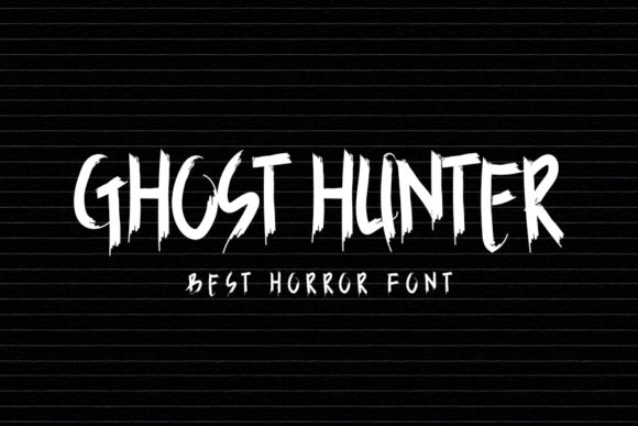 Ghost Hunter Font for Business