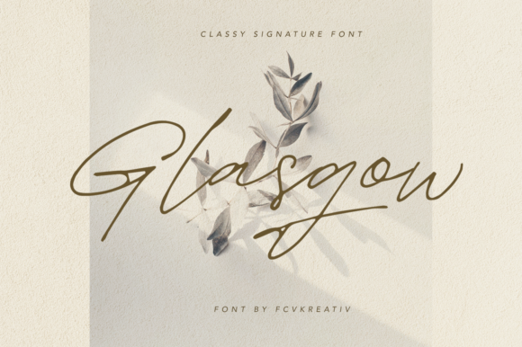 Glasgow Font Review