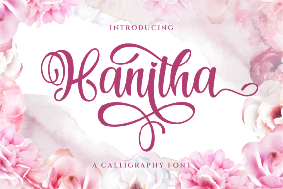Hanitha: A Sweet Handwritten Font