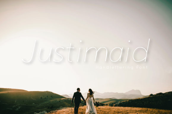 Justimaid Font: Handwritten Elegance for Crafters