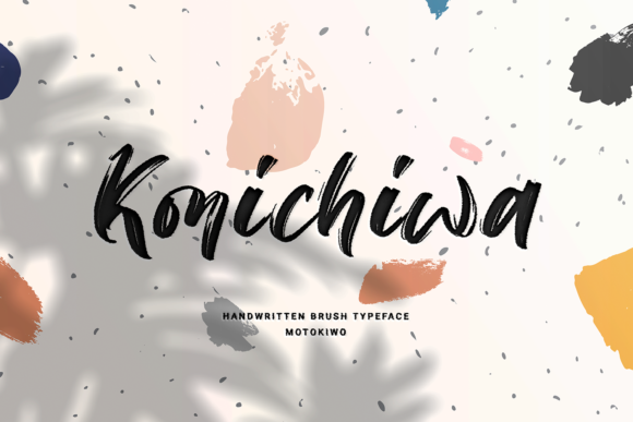 Konichiwa: A Flowing Script Font