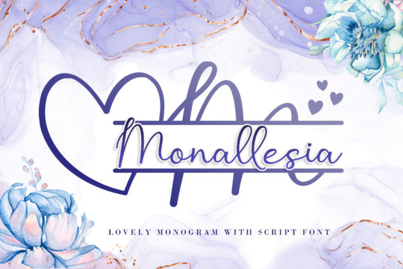 Monallesia: A Flowing Font for Bold Campaigns
