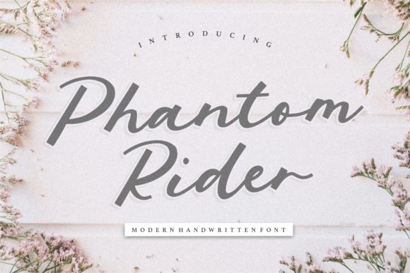 Phantom Rider Font for Bold Campaigns