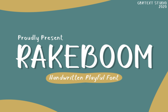 Rakeboom: A Playful Font for Business