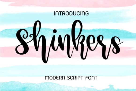 Shinkers: A Magical Handwritten Font