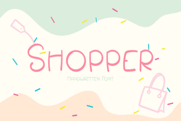 Shopper Font: A Friendly Handwritten Typeface