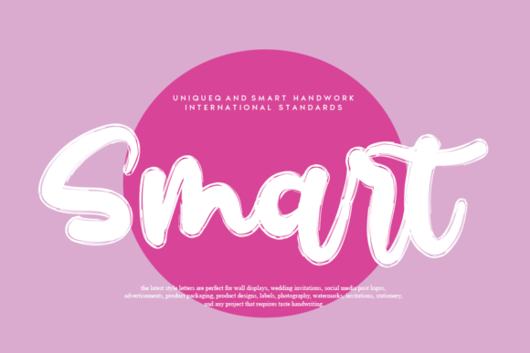 Smart Font: A Handwritten Style for Creative Makers