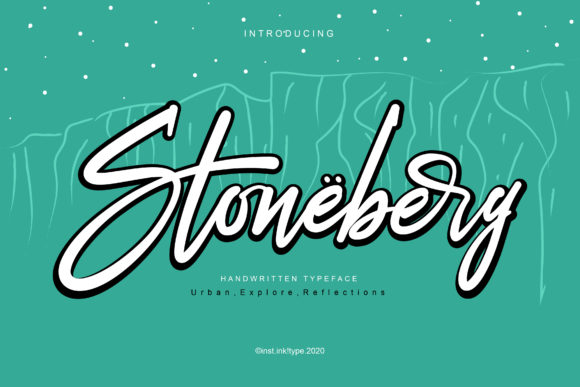 Stoneberg: A Magical Handwritten Font