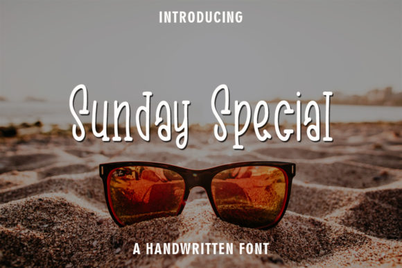 Sunday Special Font for Creative Campaigns