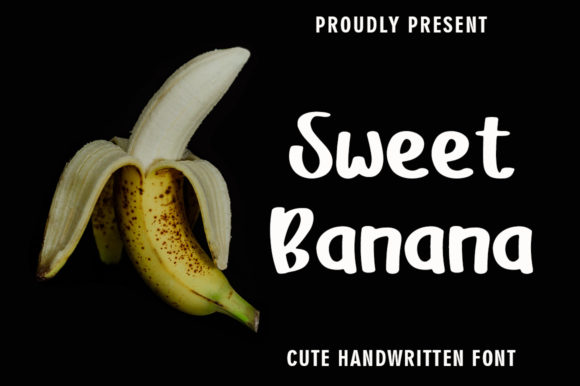 Sweet Banana Font: A Handwritten Delight