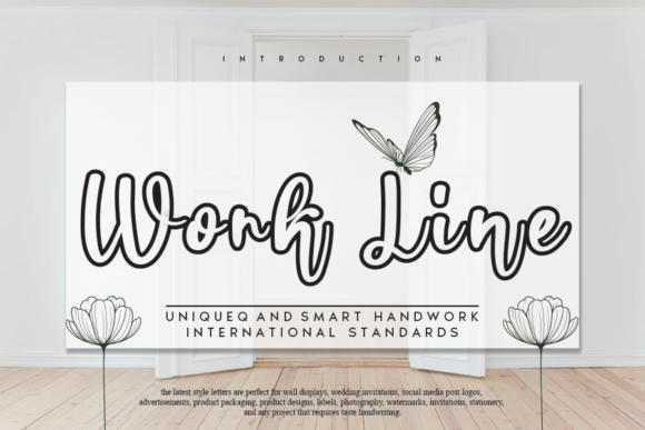 Work Line Font for Professional Branding